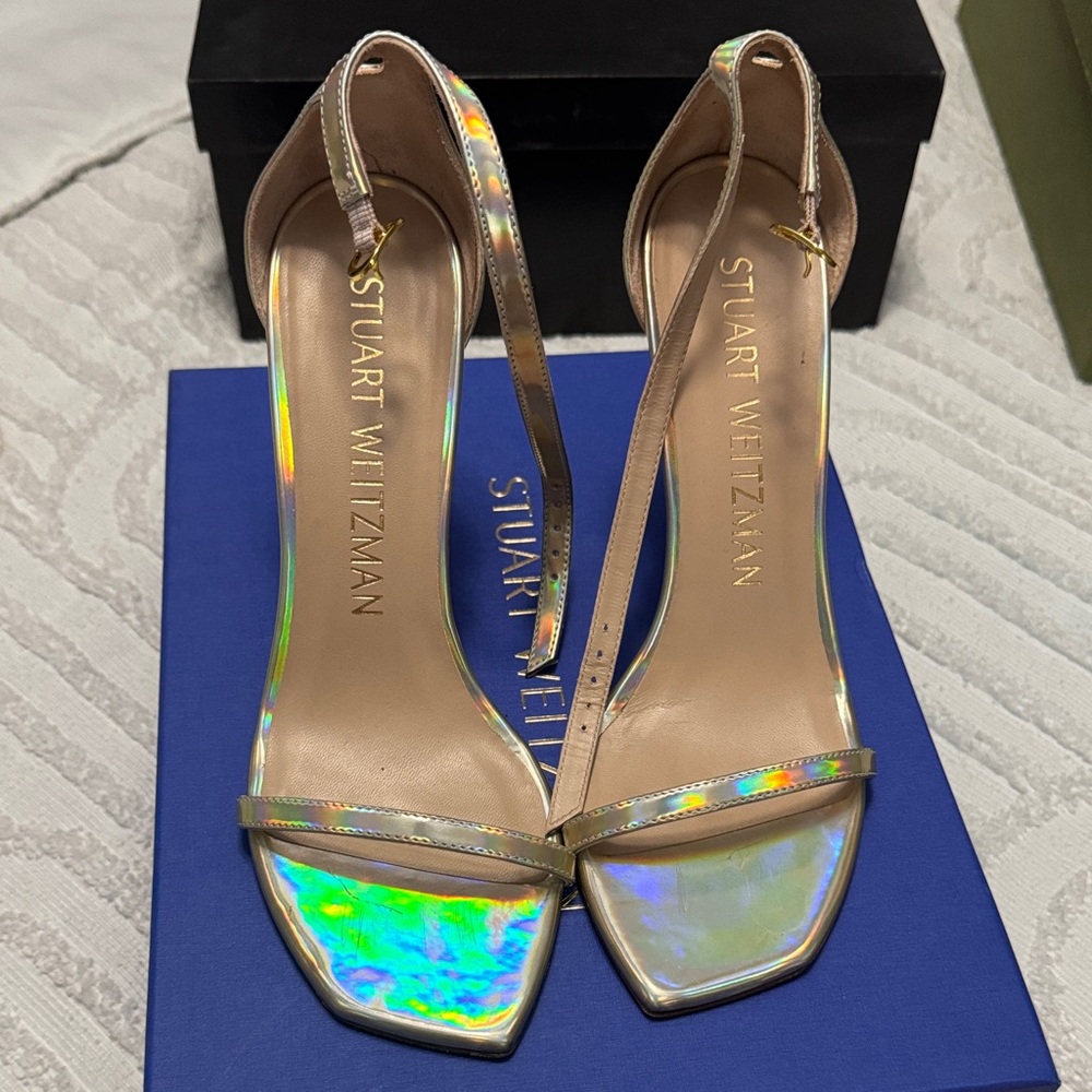 Stuart Weitzman Iridescent Heels